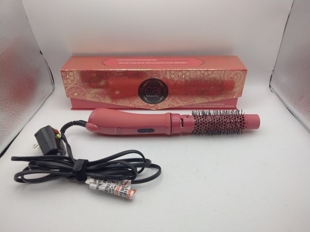 Caj Beauty Volumizing Hair Dryer Brush Ion Technology Lightweight With Box